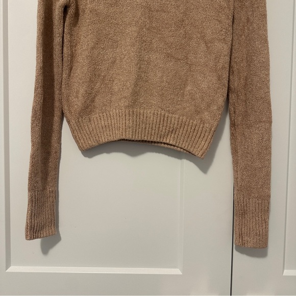 Wilfred Aritzia Dusty Rose Turtleneck Long Sleeve Sweater Size Small Women’s - Picture 2 of 11